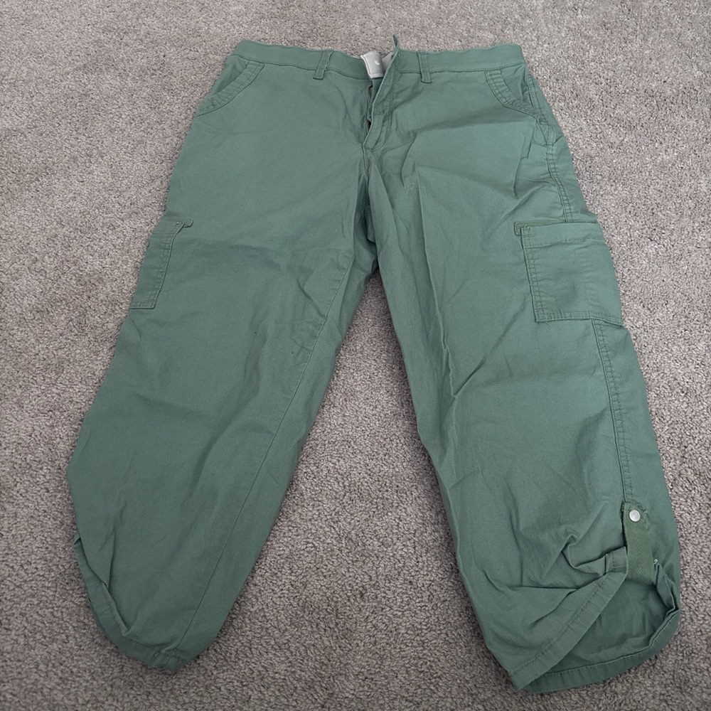 Women’s Green Cargo Pants